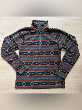 Eddie Bauer Women’s Aztec Southwestern Fleece Pullover